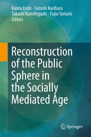 Cover of the book Reconstruction of the Public Sphere in the Socially Mediated Age by Bridget Lewis