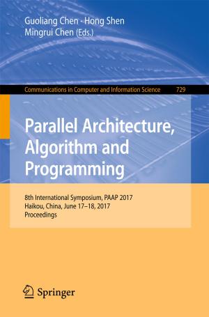 Cover of the book Parallel Architecture, Algorithm and Programming by Desheng Wu, David L. Olson