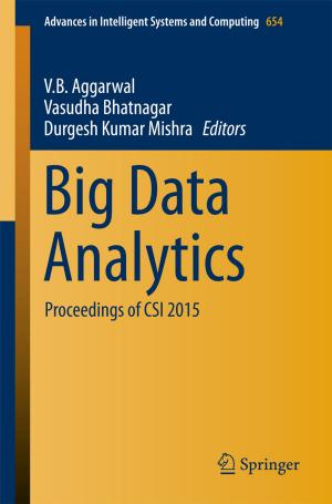 Cover of the book Big Data Analytics by Guozuo Zhang