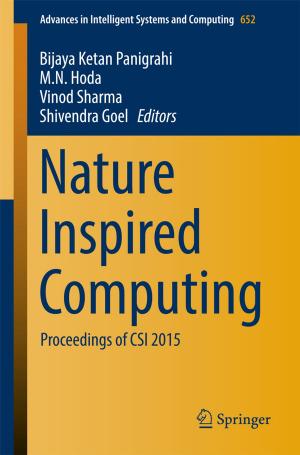 Cover of the book Nature Inspired Computing by Ruizhuo Song, Qinglai Wei, Qing Li