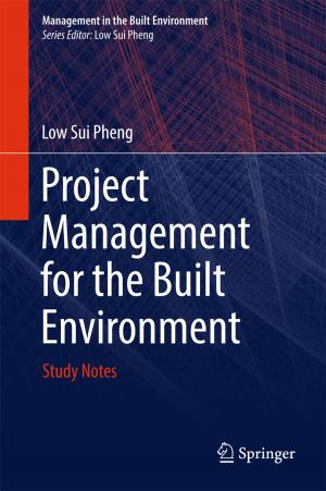 Cover of the book Project Management for the Built Environment by Haemala Thanasegaran
