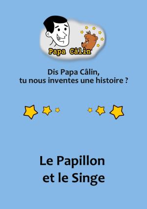 Book cover of Papa Câlin - 036 - Le Papillon et le Singe