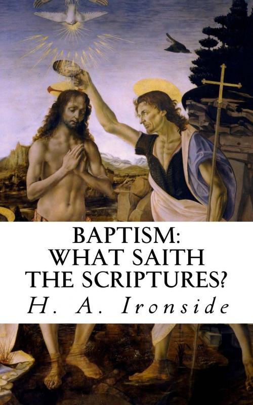 Cover of the book Baptism by H. A. Ironside, CrossReach Publications