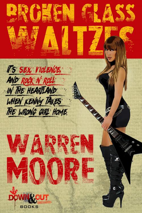 Cover of the book Broken Glass Waltzes by Warren Moore, Down & Out Books