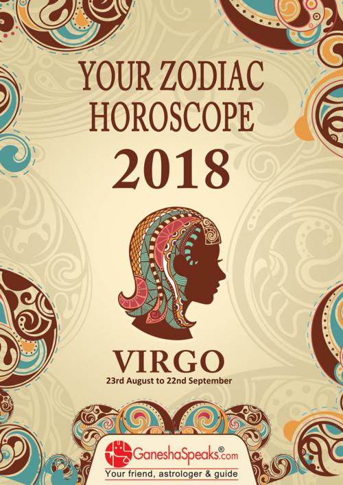 Cover of the book VIRGO - Your Zodiac Horoscope 2018 by The GaneshaSpeaks Team, www.GaneshaSpeaks.com