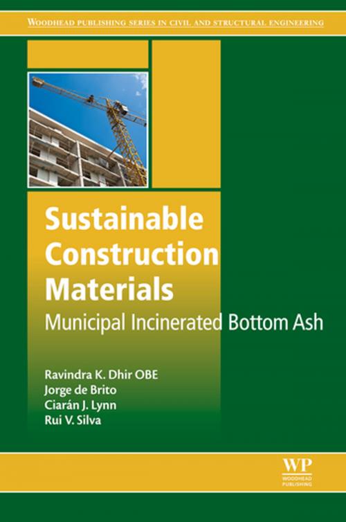 Cover of the book Sustainable Construction Materials by Ciaran J. Lynn, Jorge de Brito, Rui V. Silva, Ravindra K. Dhir OBE, Elsevier Science