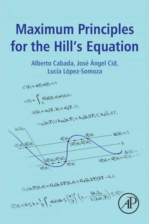 Cover of the book Maximum Principles for the Hill's Equation by Lucía López-Somoza, Alberto Cabada, José Ángel Cid, Elsevier Science