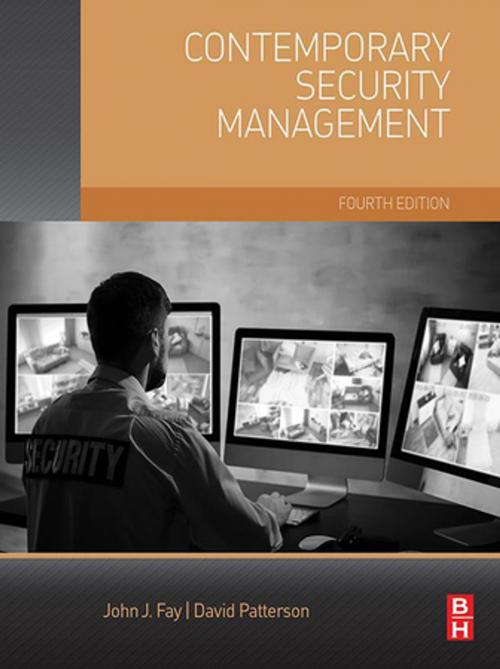 Cover of the book Contemporary Security Management by David Patterson, John Fay, Elsevier Science