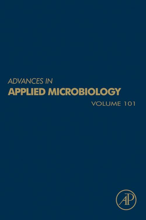 Cover of the book Advances in Applied Microbiology by Sima Sariaslani, Geoffrey Michael Gadd, Elsevier Science