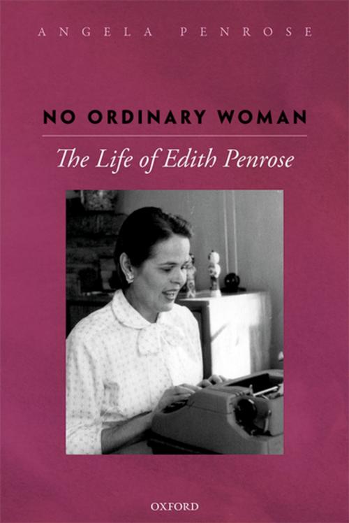 Cover of the book No Ordinary Woman by Angela Penrose, OUP Oxford