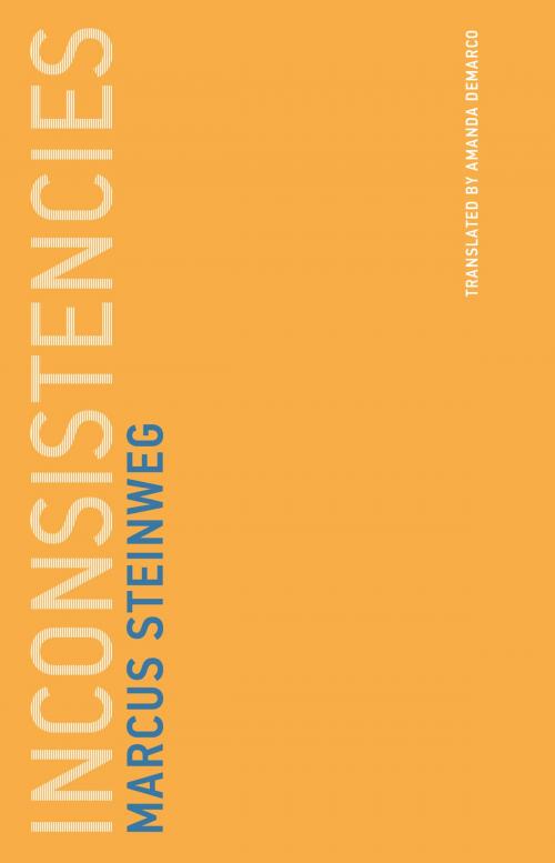 Cover of the book Inconsistencies by Marcus Steinweg, The MIT Press