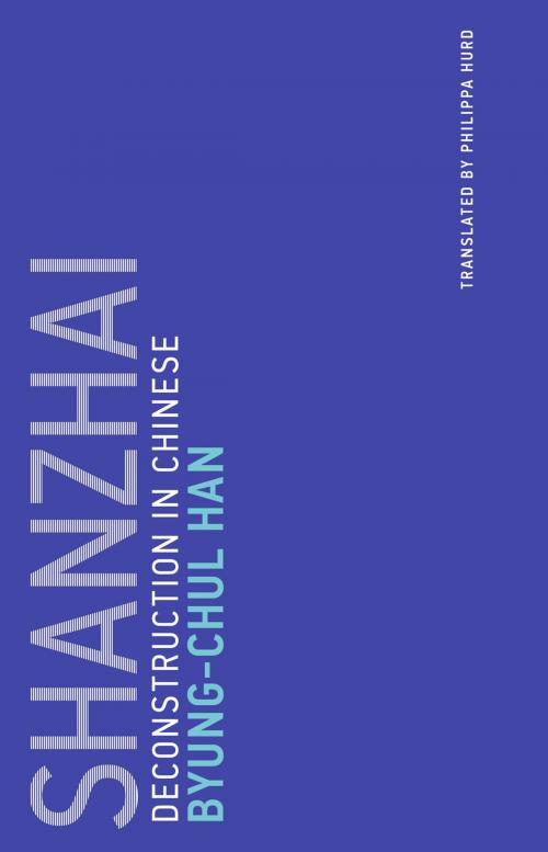 Cover of the book Shanzhai by Byung-Chul Han, The MIT Press
