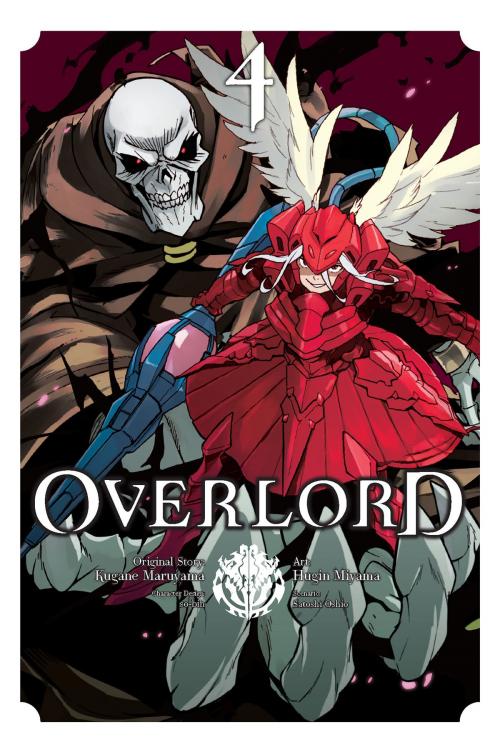 Cover of the book Overlord, Vol. 4 (manga) by Kugane Maruyama, Hugin Miyama, so-bin, Satoshi Oshio, Yen Press