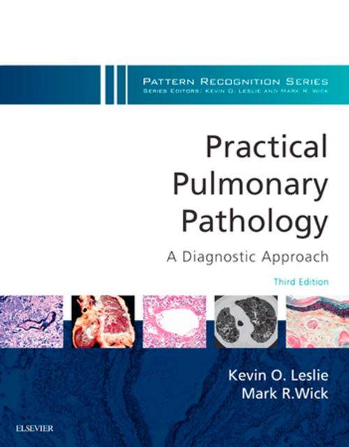 Cover of the book Practical Pulmonary Pathology: A Diagnostic Approach E-Book by Kevin O. Leslie, MD, Mark R. Wick, MD, Elsevier Health Sciences