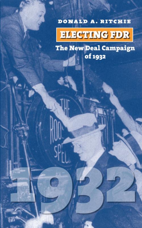 Cover of the book Electing FDR by Donald A. Ritchie, University Press of Kansas