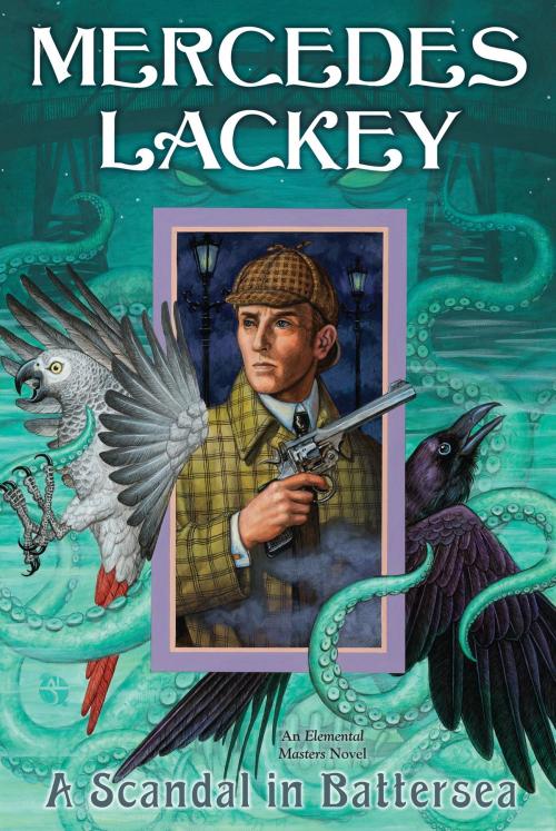 Cover of the book A Scandal in Battersea by Mercedes Lackey, DAW
