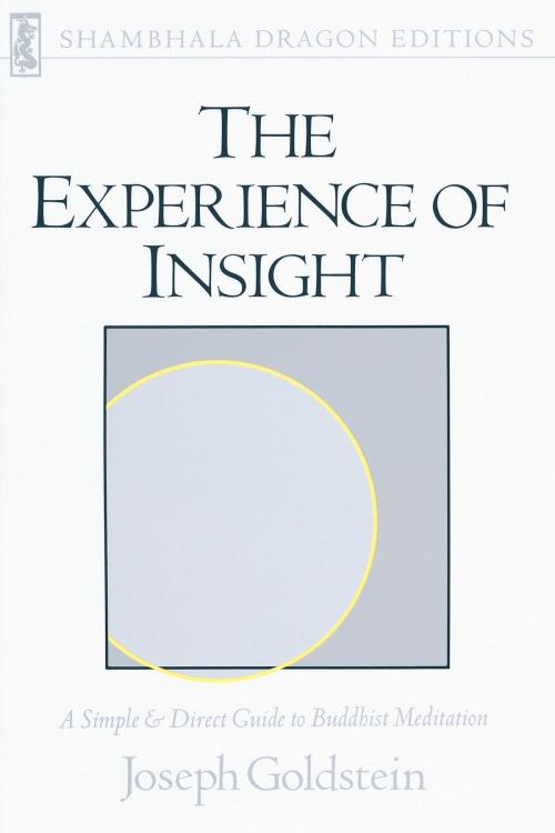 Cover of the book The Experience of Insight by Joseph Goldstein, Shambhala