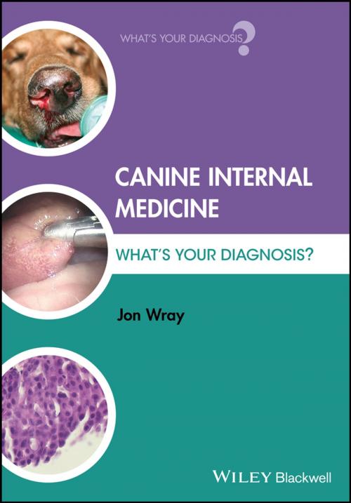 Cover of the book Canine Internal Medicine by Jon Wray, Wiley