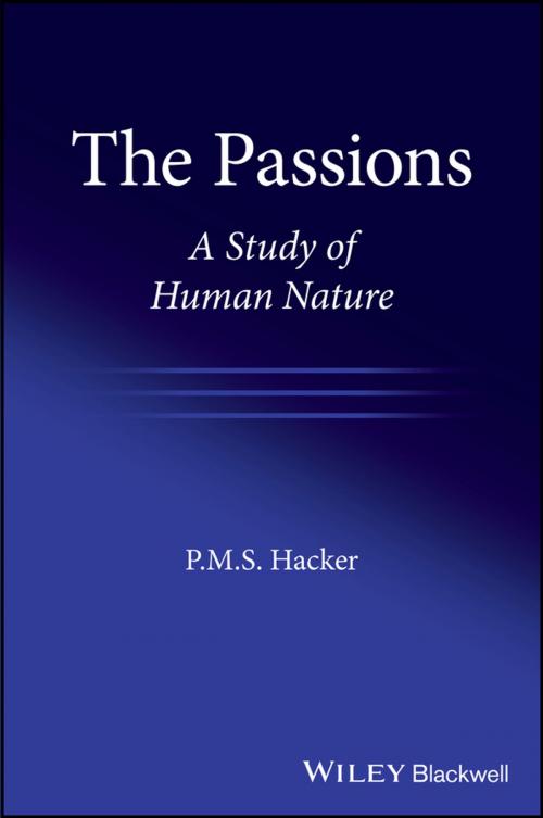 Cover of the book The Passions by P. M. S. Hacker, Wiley