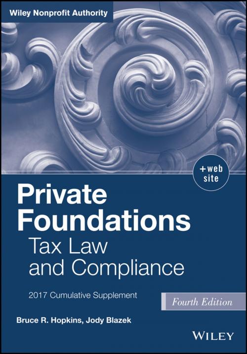 Cover of the book Private Foundations by Bruce R. Hopkins, Jody Blazek, Wiley