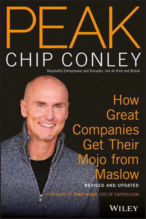 Cover of the book PEAK by Chip Conley, Wiley