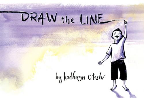 Cover of the book Draw the Line by Kathryn Otoshi, Roaring Brook Press