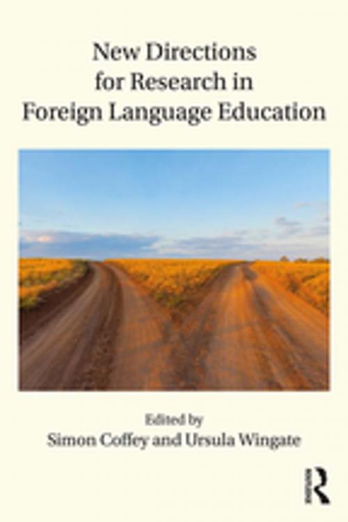 Cover of the book New Directions for Research in Foreign Language Education by , Taylor and Francis