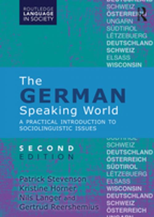 Cover of the book The German-Speaking World by Gertrud Reershemius, Patrick Stevenson, Kristine Horner, Nils Langer, Taylor and Francis