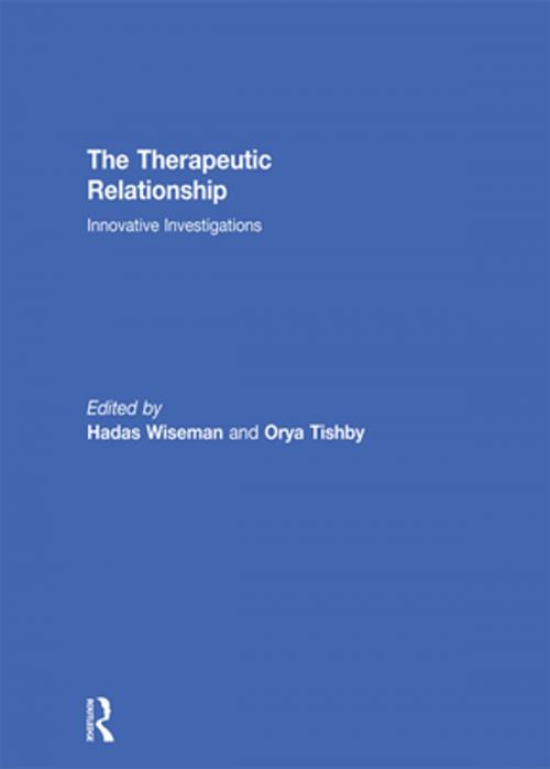 Cover of the book The Therapeutic Relationship by , Taylor and Francis