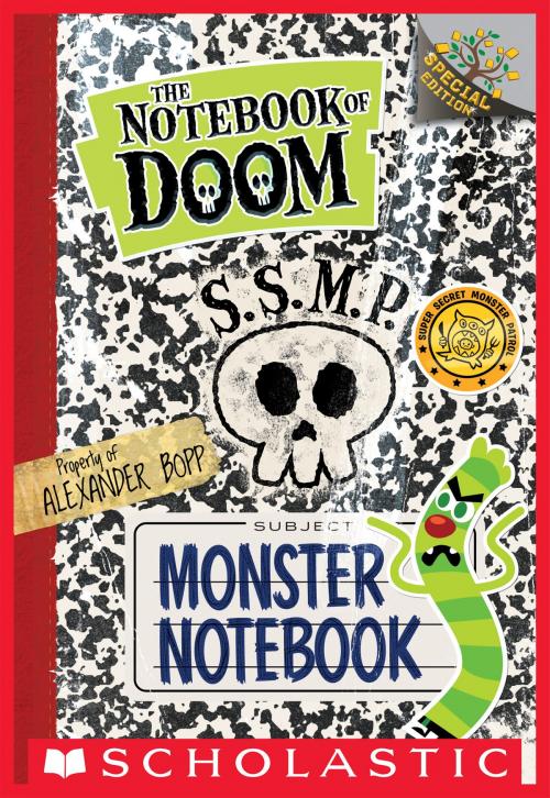 Cover of the book Monster Notebook: A Branches Special Edition (The Notebook of Doom) by Troy Cummings, Scholastic Inc.
