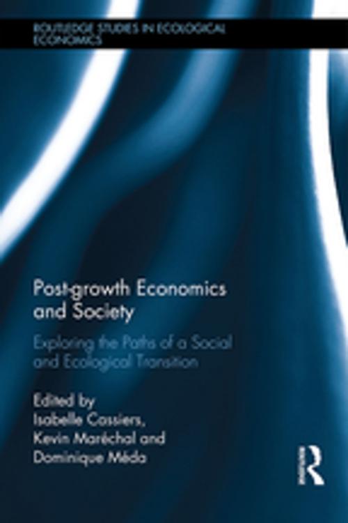 Cover of the book Post-growth Economics and Society by , Taylor and Francis