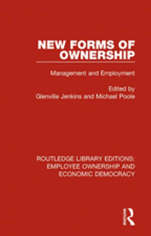 Cover of the book New Forms of Ownership by , Taylor and Francis