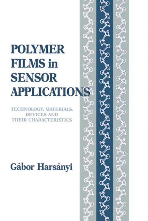 Cover of the book Polymer Films in Sensor Applications by Gabor Harsanyi, CRC Press