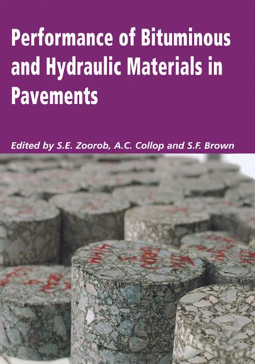 Cover of the book Performance of Bituminous and Hydraulic Materials in Pavements by , CRC Press