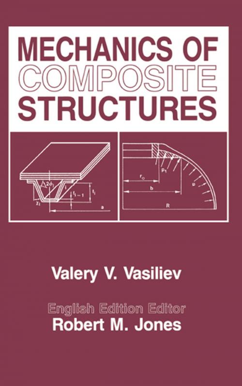 Cover of the book Mechanics Of Composite Structures by V.V. Vasiliev, CRC Press
