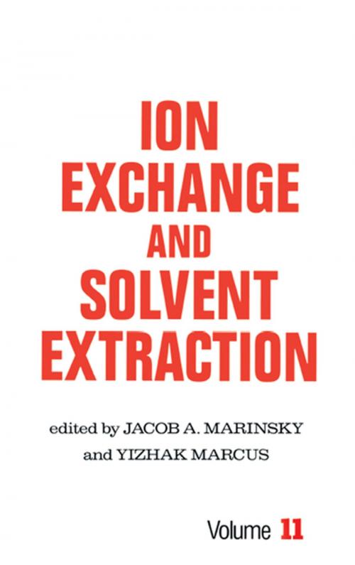 Cover of the book Ion Exchange and Solvent Extraction by , CRC Press