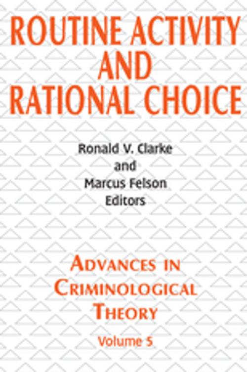Cover of the book Routine Activity and Rational Choice by Richard D. Lambert, Taylor and Francis