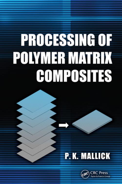 Cover of the book Processing of Polymer Matrix Composites by P.K. Mallick, CRC Press