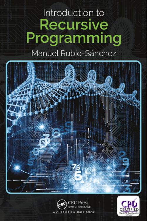 Cover of the book Introduction to Recursive Programming by Manuel Rubio-Sanchez, CRC Press