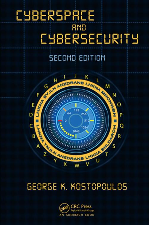 Cover of the book Cyberspace and Cybersecurity by George Kostopoulos, CRC Press