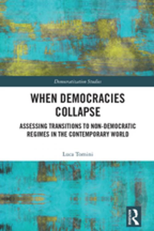Cover of the book When Democracies Collapse by Luca Tomini, Taylor and Francis