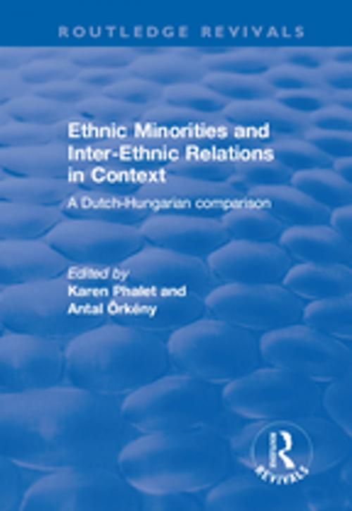Cover of the book Ethnic Minorities and Inter-ethnic Relations in Context by , Taylor and Francis