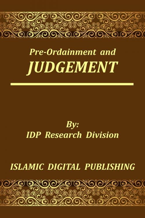 Cover of the book Pre-ordainment and Judgement by IDP Research Division, IDP Research Division