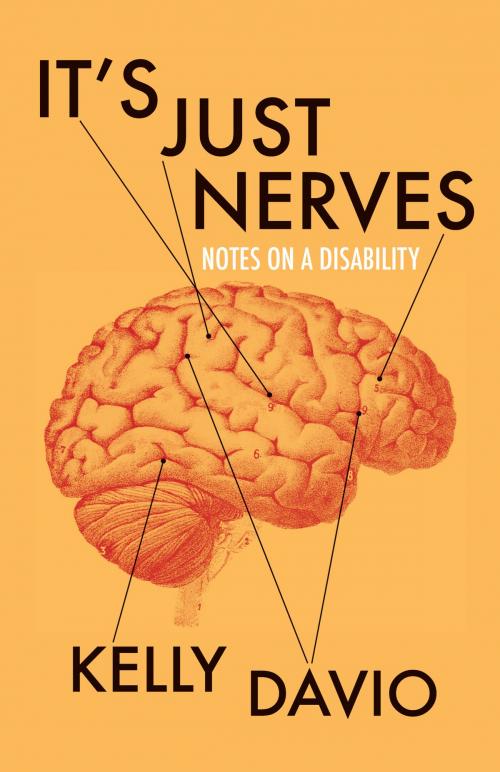Cover of the book It's Just Nerves: Notes on a Disability by Kelly Davio, Handtype Press