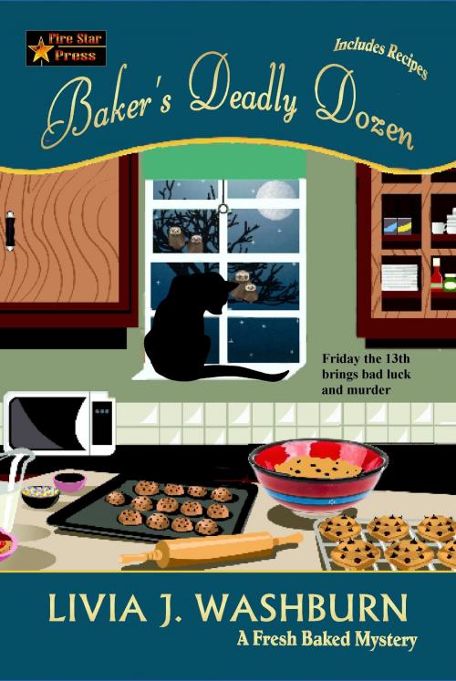 Cover of the book Baker's Deadly Dozen by Livia J. Washburn, James Reasoner