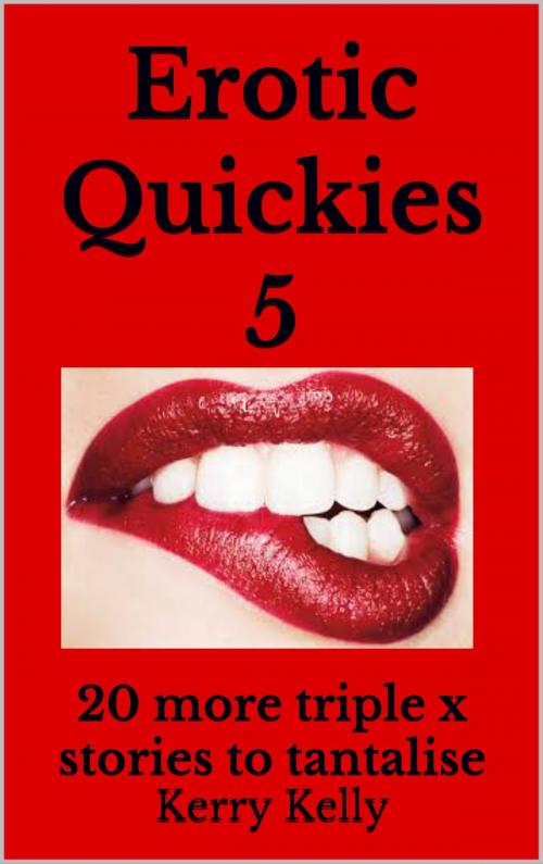 Cover of the book Erotic Quickies 5: 20 More Triple X Stories To Tantalise by Kerry Kelly, Kerry Kelly