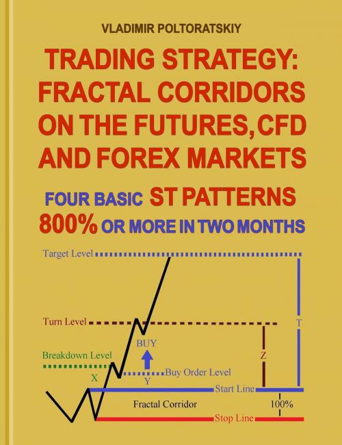 Cover of the book Trading Strategy: Fractal Corridors on the Futures, CFD and Forex Markets, Four Basic ST Patterns, 800% or More in Two Month by Vladimir Poltoratskiy, Vladimir Poltoratskiy