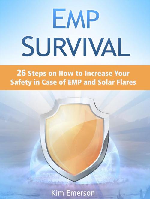 Cover of the book EMP Survival: 26 Steps on How to Increase Your Safety in Case of EMP and Solar Flares by Kim Emerson, Cloud 42 Solutions