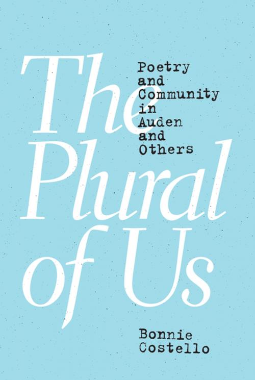 Cover of the book The Plural of Us by Bonnie Costello, Princeton University Press