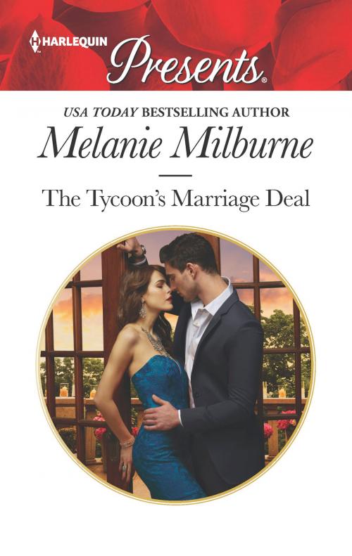Cover of the book The Tycoon's Marriage Deal by Melanie Milburne, Harlequin
